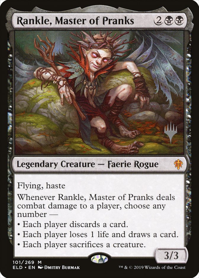 Rankle, Master of Pranks (Promo Pack) [Throne of Eldraine Promos] | Good Games Cannington