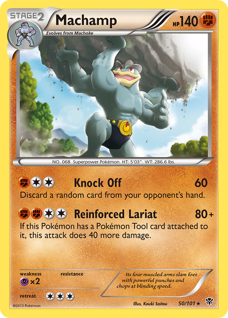 Machamp (50/101) [Black & White: Plasma Blast] | Good Games Cannington