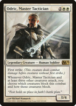 Odric, Master Tactician [Magic 2013] | Good Games Cannington