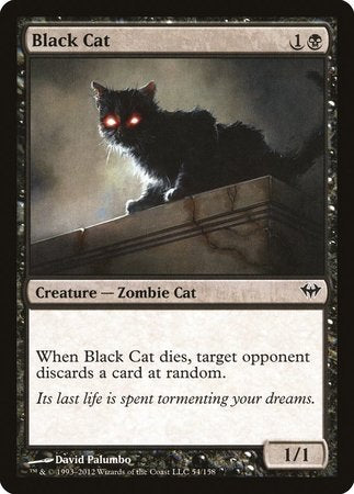 Black Cat [Dark Ascension] | Good Games Cannington