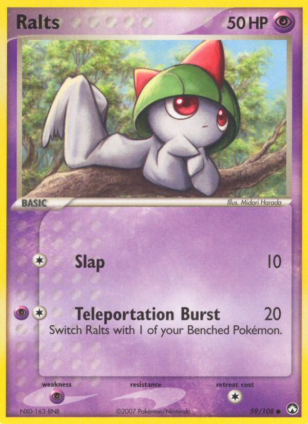 Ralts (59/108) [EX: Power Keepers] | Good Games Cannington