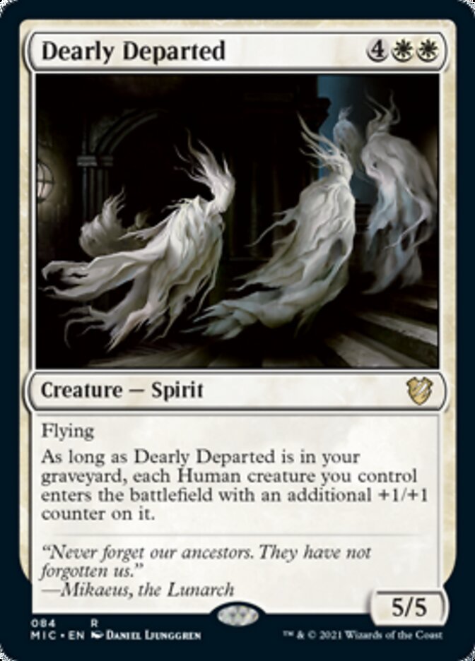 Dearly Departed [Innistrad: Midnight Hunt Commander] | Good Games Cannington