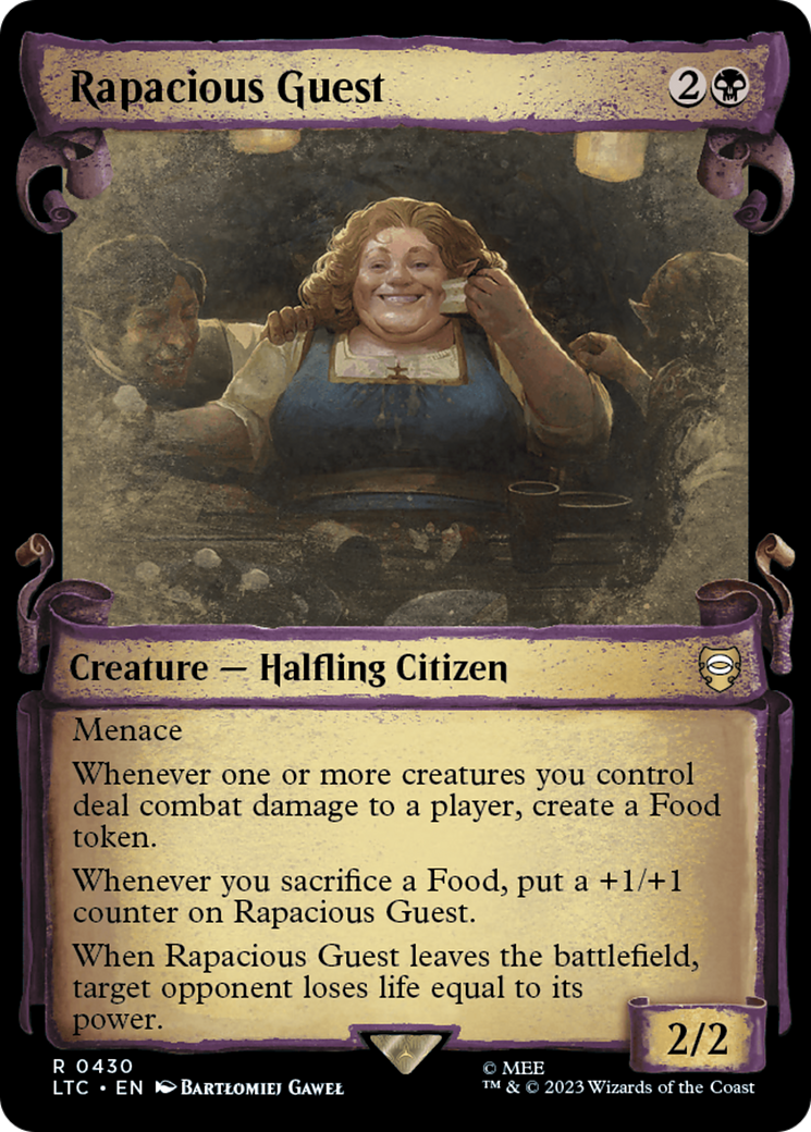 Rapacious Guest [The Lord of the Rings: Tales of Middle-Earth Commander Showcase Scrolls] | Good Games Cannington