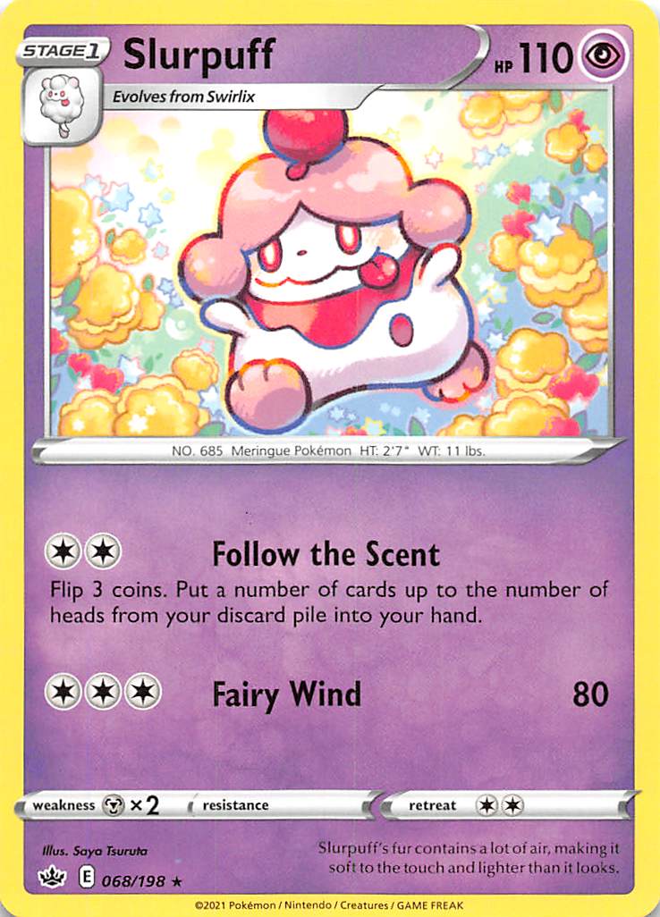 Slurpuff (068/198) [Sword & Shield: Chilling Reign] | Good Games Cannington