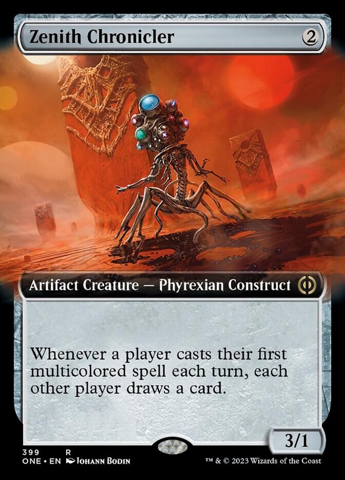 Zenith Chronicler (Extended Art) [Phyrexia: All Will Be One] | Good Games Cannington