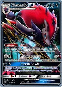 Zoroark GX (53/73) (Victory Map - Robin Schulz) [World Championships 2018] | Good Games Cannington