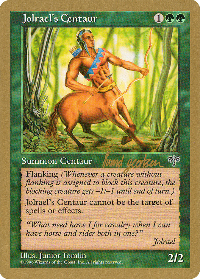 Jolrael's Centaur (Svend Geertsen) [World Championship Decks 1997] | Good Games Cannington