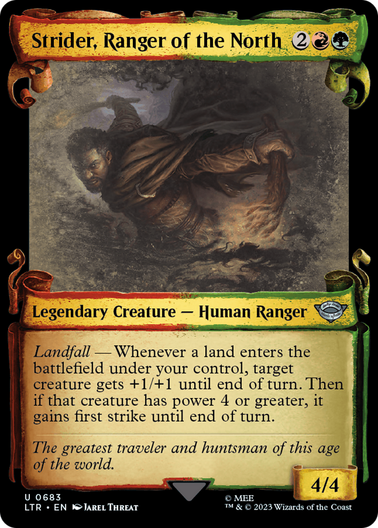 Strider, Ranger of the North [The Lord of the Rings: Tales of Middle-Earth Showcase Scrolls] | Good Games Cannington