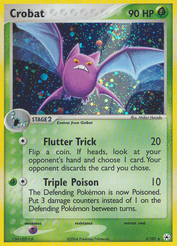 Crobat (3/101) [EX: Hidden Legends] | Good Games Cannington