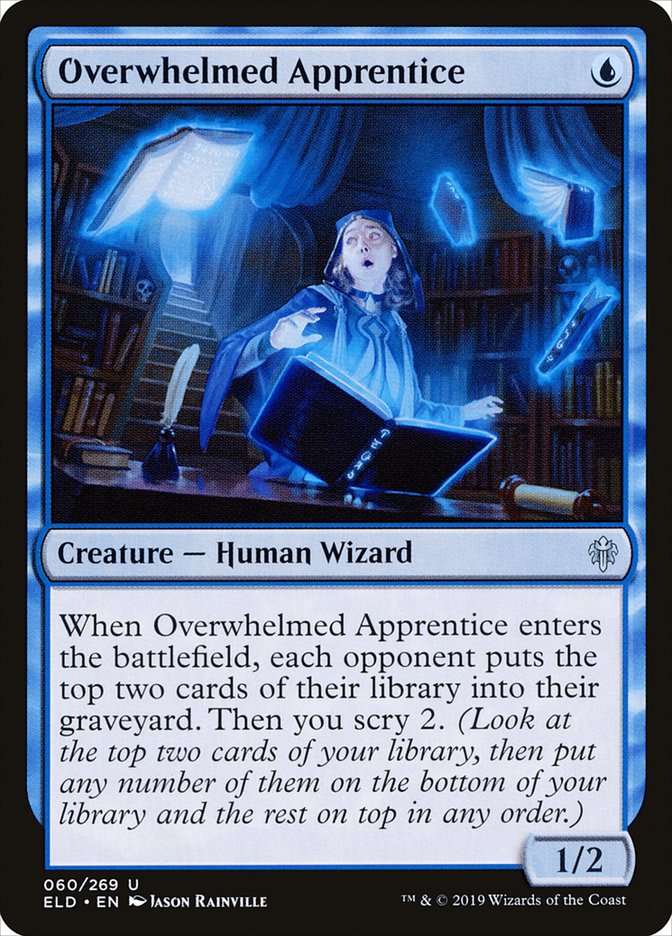 Overwhelmed Apprentice [Throne of Eldraine] | Good Games Cannington