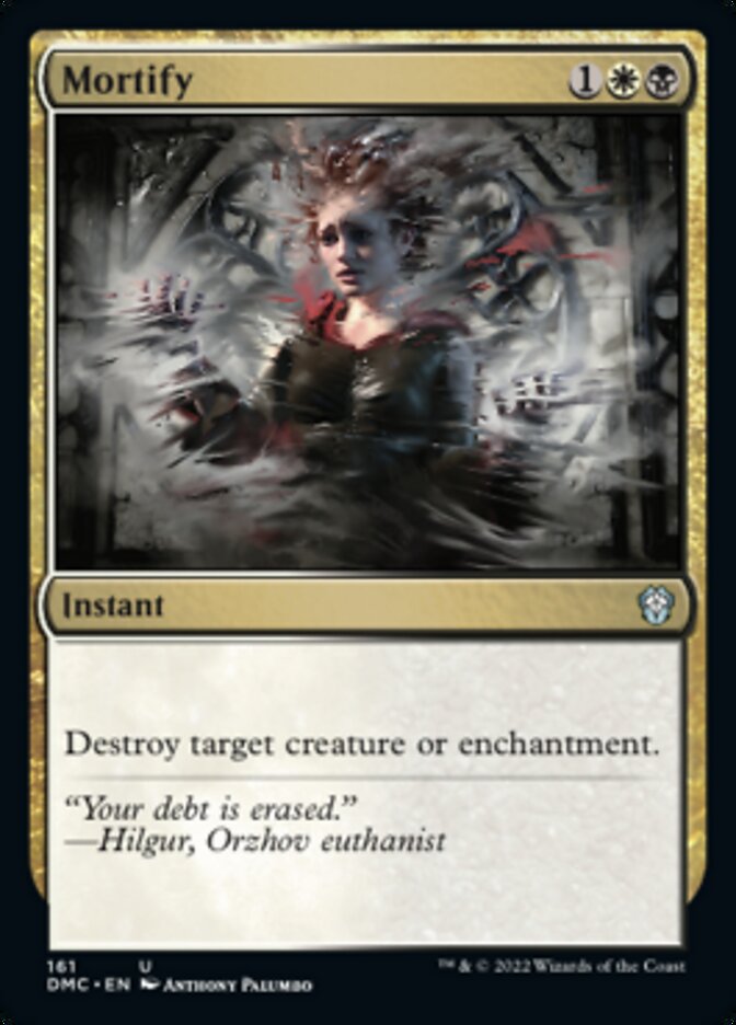 Mortify [Dominaria United Commander] | Good Games Cannington