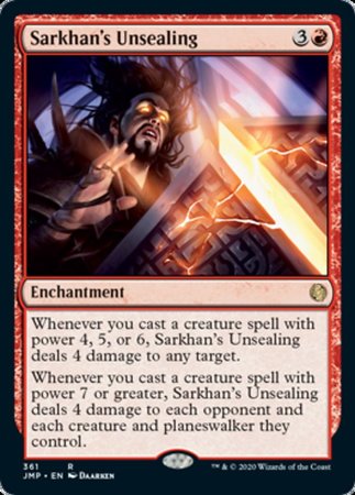 Sarkhan's Unsealing [Jumpstart] | Good Games Cannington