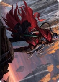 Anowon, the Ruin Thief Art Card [Zendikar Rising Art Series] | Good Games Cannington