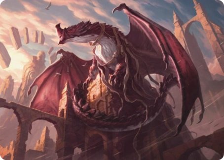 Velomachus Lorehold Art Card [Strixhaven: School of Mages Art Series] | Good Games Cannington