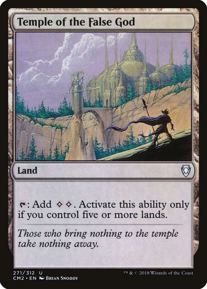 Temple of the False God (271/312) [Commander Anthology Volume II] | Good Games Cannington