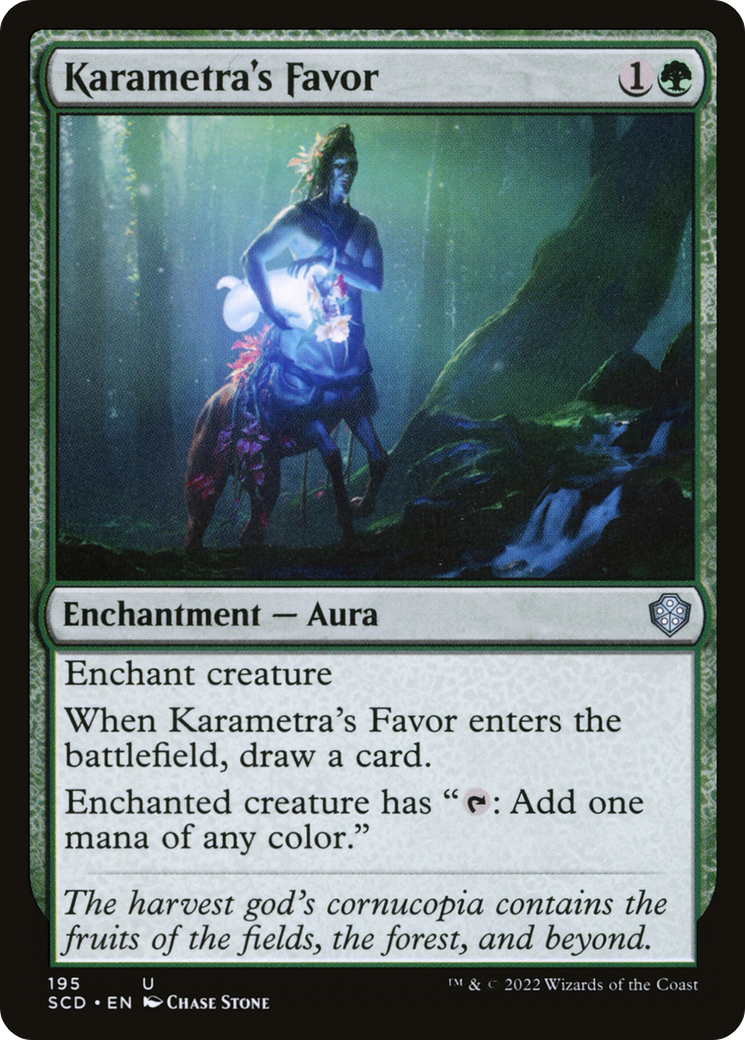 Karametra's Favor [Starter Commander Decks] | Good Games Cannington
