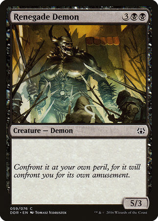 Renegade Demon [Duel Decks: Nissa vs. Ob Nixilis] | Good Games Cannington