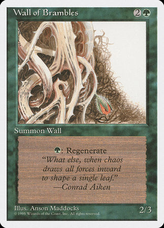 Wall of Brambles [Fourth Edition] | Good Games Cannington