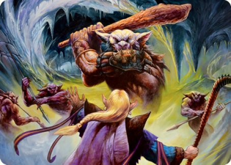 Den of the Bugbear (Dungeon Module) Art Card [Dungeons & Dragons: Adventures in the Forgotten Realms Art Series] | Good Games Cannington