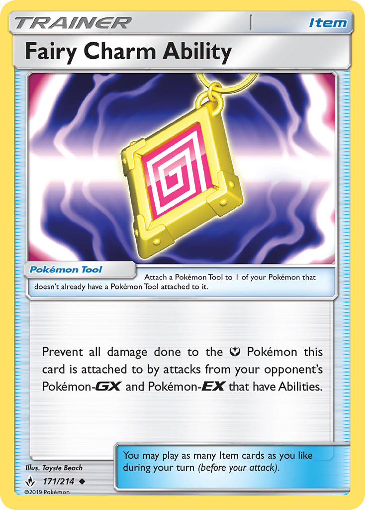 Fairy Charm Ability (171/214) [Sun & Moon: Unbroken Bonds] | Good Games Cannington