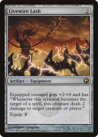 Livewire Lash [Scars of Mirrodin] | Good Games Cannington