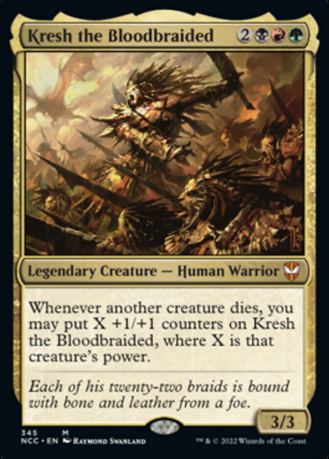 Kresh the Bloodbraided [Streets of New Capenna Commander] | Good Games Cannington