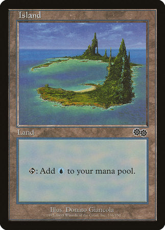 Island (336) [Urza's Saga] | Good Games Cannington