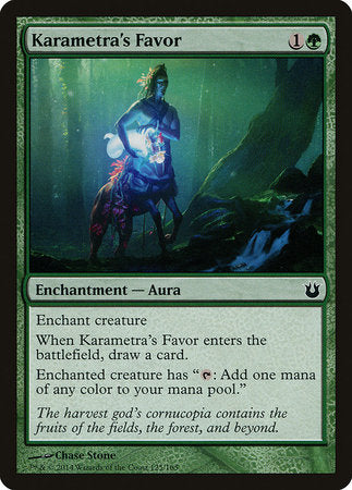 Karametra's Favor [Born of the Gods] | Good Games Cannington