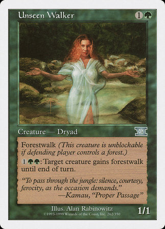 Unseen Walker [Classic Sixth Edition] | Good Games Cannington
