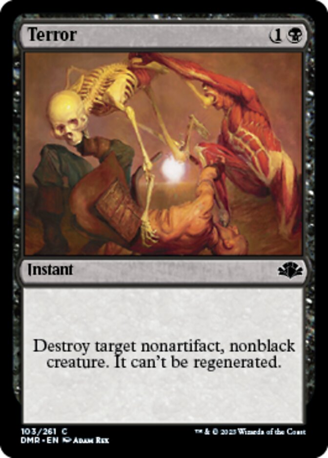 Terror [Dominaria Remastered] | Good Games Cannington