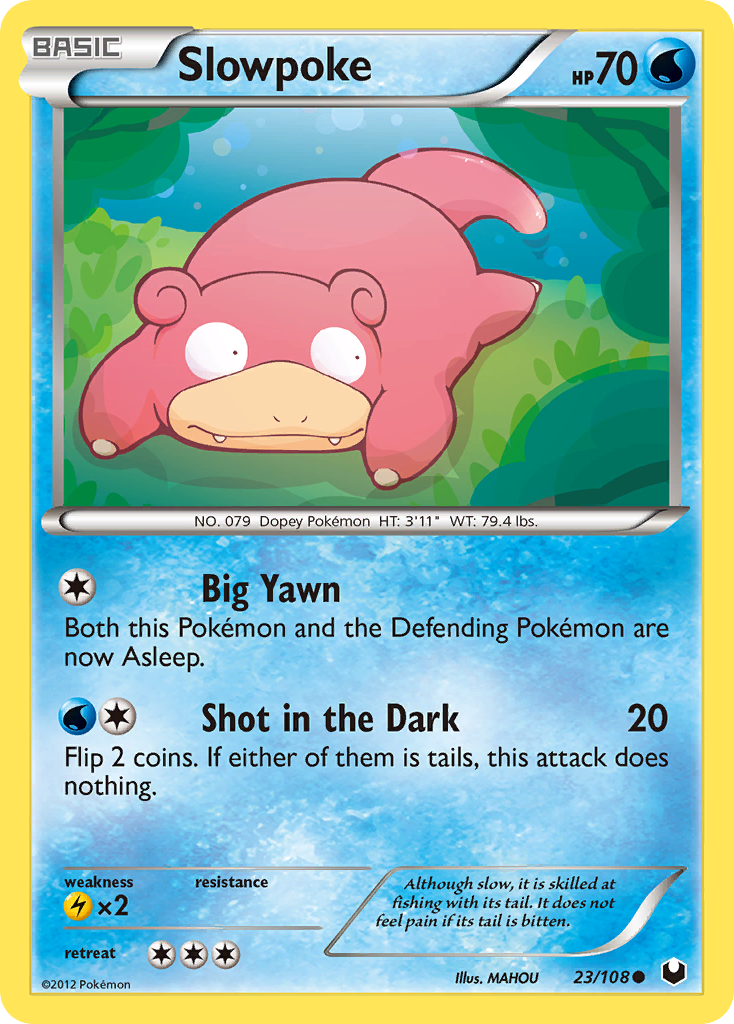 Slowpoke (23/108) [Black & White: Dark Explorers] | Good Games Cannington