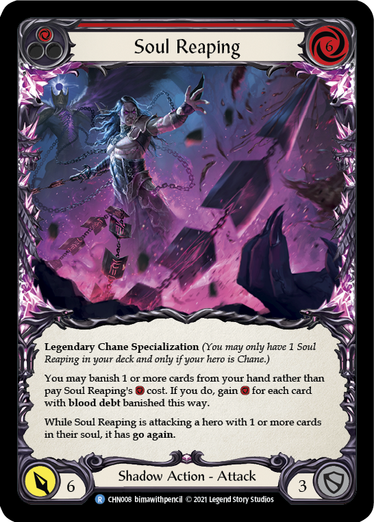 Soul Reaping [CHN008] (Monarch Chane Blitz Deck) | Good Games Cannington