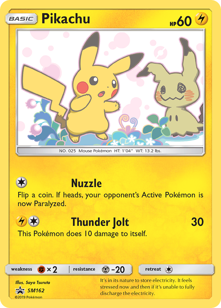 Pikachu (SM162) [Sun & Moon: Black Star Promos] | Good Games Cannington