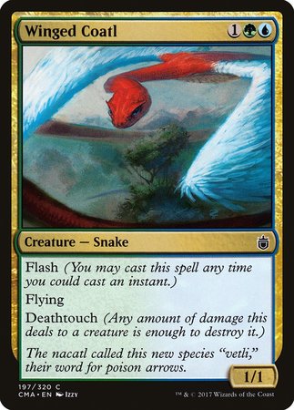 Winged Coatl [Commander Anthology] | Good Games Cannington