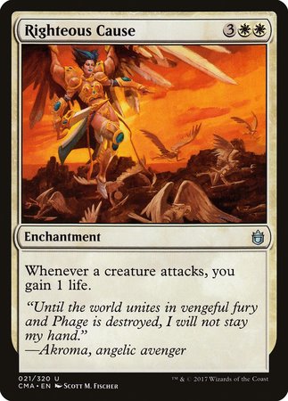 Righteous Cause [Commander Anthology] | Good Games Cannington