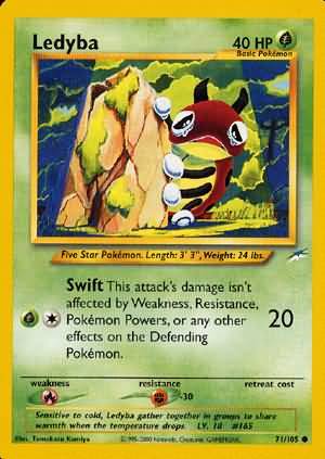 Ledyba (71/105) [Neo Destiny Unlimited] | Good Games Cannington