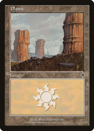 Plains (332) [Invasion] | Good Games Cannington