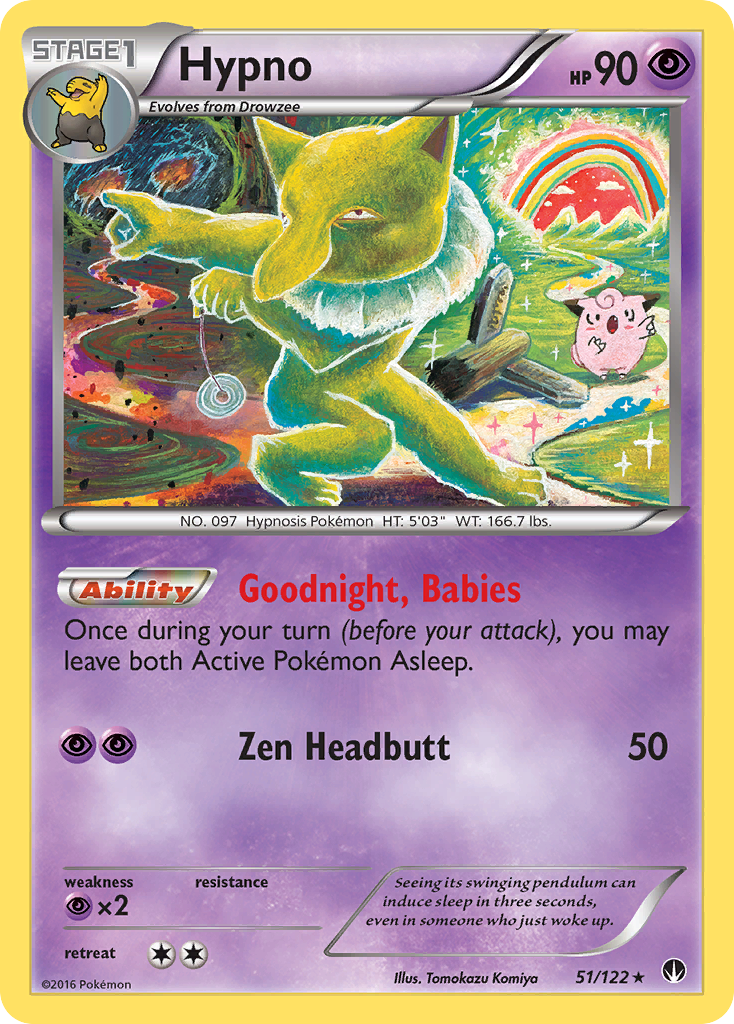 Hypno (51/122) [XY: BREAKpoint] | Good Games Cannington