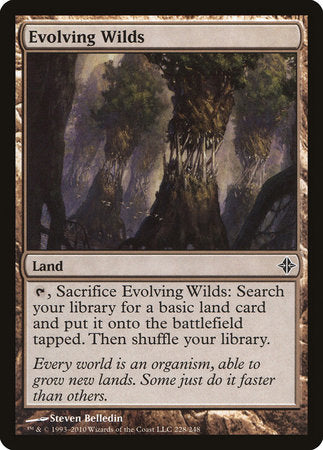 Evolving Wilds [Rise of the Eldrazi] | Good Games Cannington