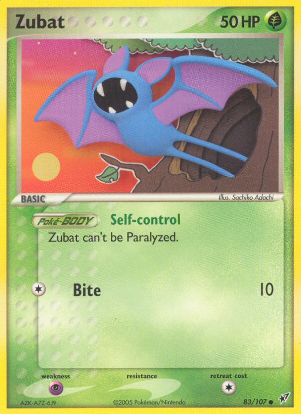 Zubat (83/107) [EX: Deoxys] | Good Games Cannington