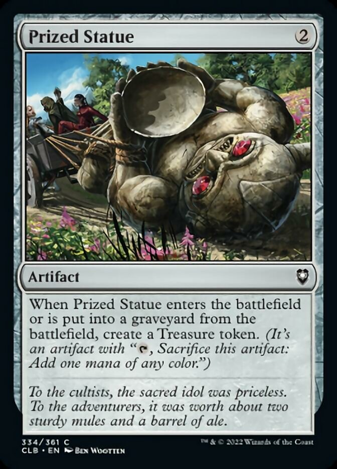 Prized Statue [Commander Legends: Battle for Baldur's Gate] | Good Games Cannington