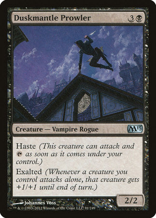 Duskmantle Prowler [Magic 2013] | Good Games Cannington