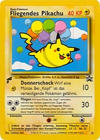 Pikachu (25) (Flying) [Pikachu World Collection Promos] | Good Games Cannington