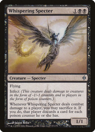Whispering Specter [New Phyrexia] | Good Games Cannington