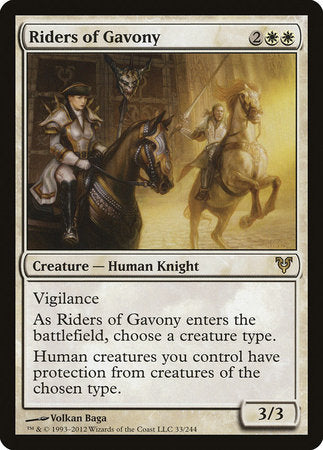 Riders of Gavony [Avacyn Restored] | Good Games Cannington