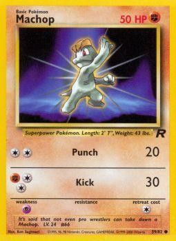 Machop (59/82) [Team Rocket Unlimited] | Good Games Cannington