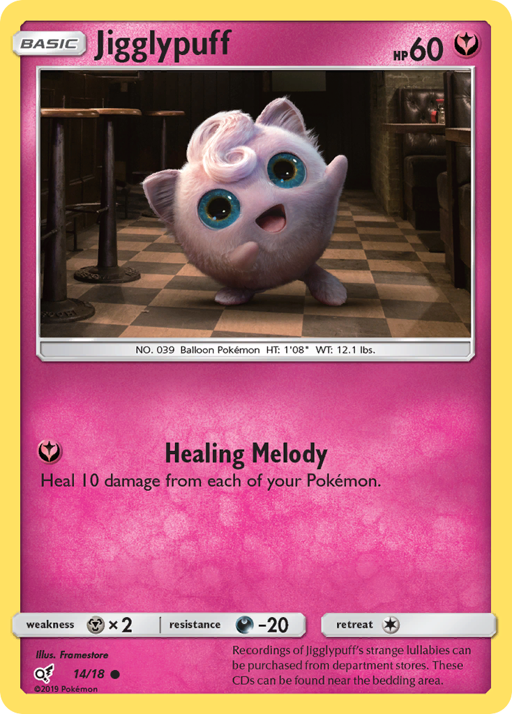 Jigglypuff (14/18) [Sun & Moon: Detective Pikachu] | Good Games Cannington