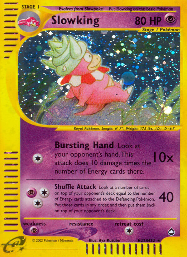 Slowking (H22/H32) [Aquapolis] | Good Games Cannington