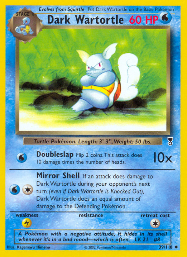 Dark Wartortle (39/110) [Legendary Collection] | Good Games Cannington
