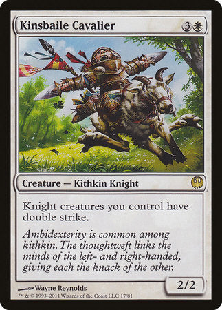 Kinsbaile Cavalier [Duel Decks: Knights vs. Dragons] | Good Games Cannington
